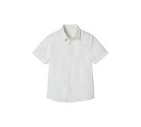 VERTBAUDET Chemise Unie Manches Courtes garçon Blanc 14A