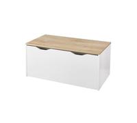 VERTBAUDET Coffre De Rangement/Banc À Roulettes Enfant blanc TU