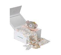 VERTBAUDET Coffret cadeau 3 pièces : lange + doudou + hochet Koala TU