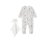 VERTBAUDET Coffret Naissance Pyjama bébé et Doudou en Velours écru 1M(54CM)