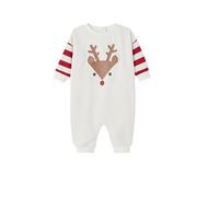 VERTBAUDET Coffret Noël Dors Bien Renne et Chaussettes Bébé écru 18M(81CM)