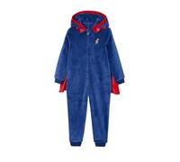VERTBAUDET Combi Pyjama Super héros : Cape + Masque détachable Bleu Roi 5A