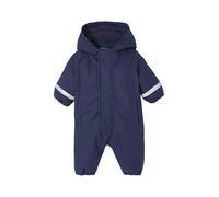VERTBAUDET Combinaison à capuche anti-pluie bébé doublée maille polaire bleu nuit 6M(67CM)