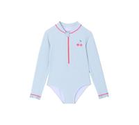 VERTBAUDET Combinaison de Bain Fille Anti UV Zippé Vert d'eau 10A