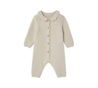 VERTBAUDET Combinaison en Tricot bébé col en Crochet Steppe écru 6M(67CM)
