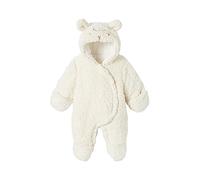 VERTBAUDET Combipilote Bébé en Fausse Fourrure Mouton Doublé écru 6M(67CM)