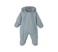 Combipilote bébé mixte matelassée doublée sherpa bleu canard NAISSANCE(50CM)