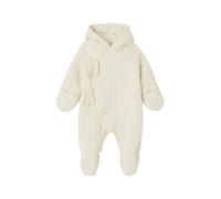 Combi-pilote mixte en gaze de coton bébé écru 12M(74CM)