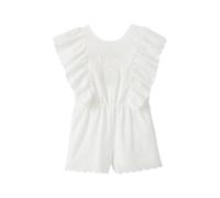 VERTBAUDET Combishort Brodée Coton Fille blanc 12A