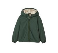VERTBAUDET Coupe Vent Garçon Doublé Sherpa à Capuche kaki 12A