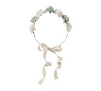 VERTBAUDET Couronne de Fleurs Vert Sauge Fille vert sauge TU