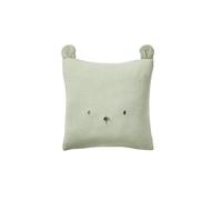VERTBAUDET Coussin animal en gaze de coton vert sauge TU