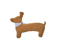 VERTBAUDET Coussin Chien Teckel en Sherpa Déhoussable Marron TU