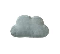 VERTBAUDET Coussin Gaze de Coton Nuage Bleu grisé TU