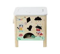 VERTBAUDET Cube d'activités sensoriel en Bois FSC® Les Animaux Joyeux TU