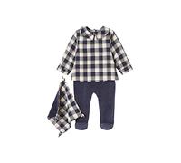 VERTBAUDET Dors-Bien bébé garçon 2en1 avec Doudou Assorti Encre Naissance(50CM)