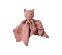 VERTBAUDET Doudou en Gaze de Coton et sa valisette Rose TU