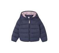 Doudoune fille légère à capuche marine 7A