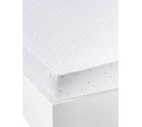 VERTBAUDET Drap-Housse Bébé Coton Blanc/Multicolore 60X120