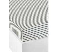 VERTBAUDET Drap-Housse Bébé Coton écru/Vert 60X120
