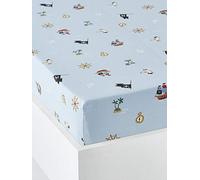 VERTBAUDET VERTBAUDETDrap-Housse Enfant P comme PIRATEbleu90X140
