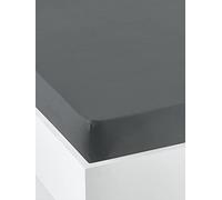 VERTBAUDET Drap-Housse uni Enfant Anthracite 90X140