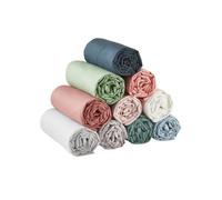 VERTBAUDET Drap-Housse Uni Enfant Coton Évolutif Terracotta 140X200