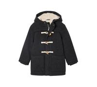 VERTBAUDET Duffle-coat garçon en drap de laine doublé sherpa gris chiné 9A