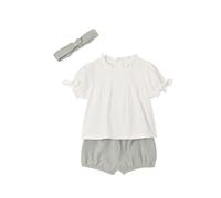 VERTBAUDET Ensemble 3 pièces bébé fille coton vert sauge 18M(81CM)