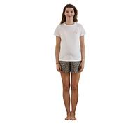 Ensemble 4 pièces homewear grossesse et allaitement pack pyjama fleuri 40