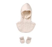 VERTBAUDET Ensemble Bébé Fille Cagoule et Moufles Maille