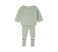 Ensemble bébé garçon tricot 3 pièces vert sauge 3M(60CM)