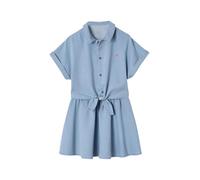 VERTBAUDET Ensemble Blouse à nouette et Jupe Fille Bleu Clair 8A