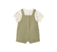 VERTBAUDET Ensemble body salopette bébé garçon kaki 9M(71CM)