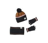 VERTBAUDET Ensemble Bonnet Snood Gants Moufles 2 3 Ans Maille Bleu Moyen 4/6A