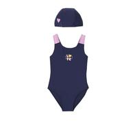 VERTBAUDET Ensemble de Bain Maillot 1 pièce + Bonnet Fille Indigo 8A