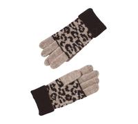 VERTBAUDET Ensemble Fille Léopard Bonnet Snood Gants Maille
