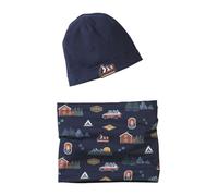 VERTBAUDET Ensemble garçon Bonnet + Snood « Nature » Marine 2/5A