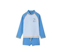 VERTBAUDET Ensemble Manches Longues Short Anti UV Bleu Azur 14A