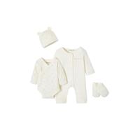 VERTBAUDET Ensemble naissance 4 pièces bébé spécial prématuré coffret cadeau écru PREMA(45CM)