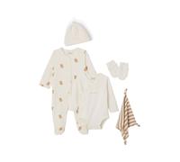 VERTBAUDET Ensemble Naissance 6 Pièces avec Valisette écru 1M(54CM)