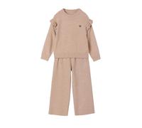 VERTBAUDET Ensemble pantalon large fille beige chiné 8A