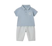 VERTBAUDET Ensemble Polo Pantalon bébé garçon rayé Bleu 3M(60CM)