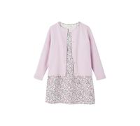 VERTBAUDET Ensemble robe + cardigan fille mauve 4A