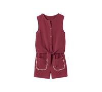 VERTBAUDET Ensemble short top fille gaze coton terracotta 12A