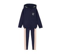 VERTBAUDET Ensemble sport sweat à capuche et legging fille matière tecnique marine 5A