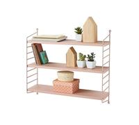 VERTBAUDET Etagère Murale Filaire en métal Rose TU