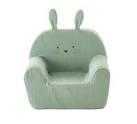 VERTBAUDET Fauteuil en Mousse Lapin Enfant Vert TU