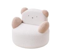 VERTBAUDET Fauteuil Enfant Bouclette Tissu Blanc TU