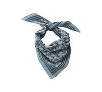 VERTBAUDET Foulard Imprimé Fleurs Fille Coton bleu grisé TU